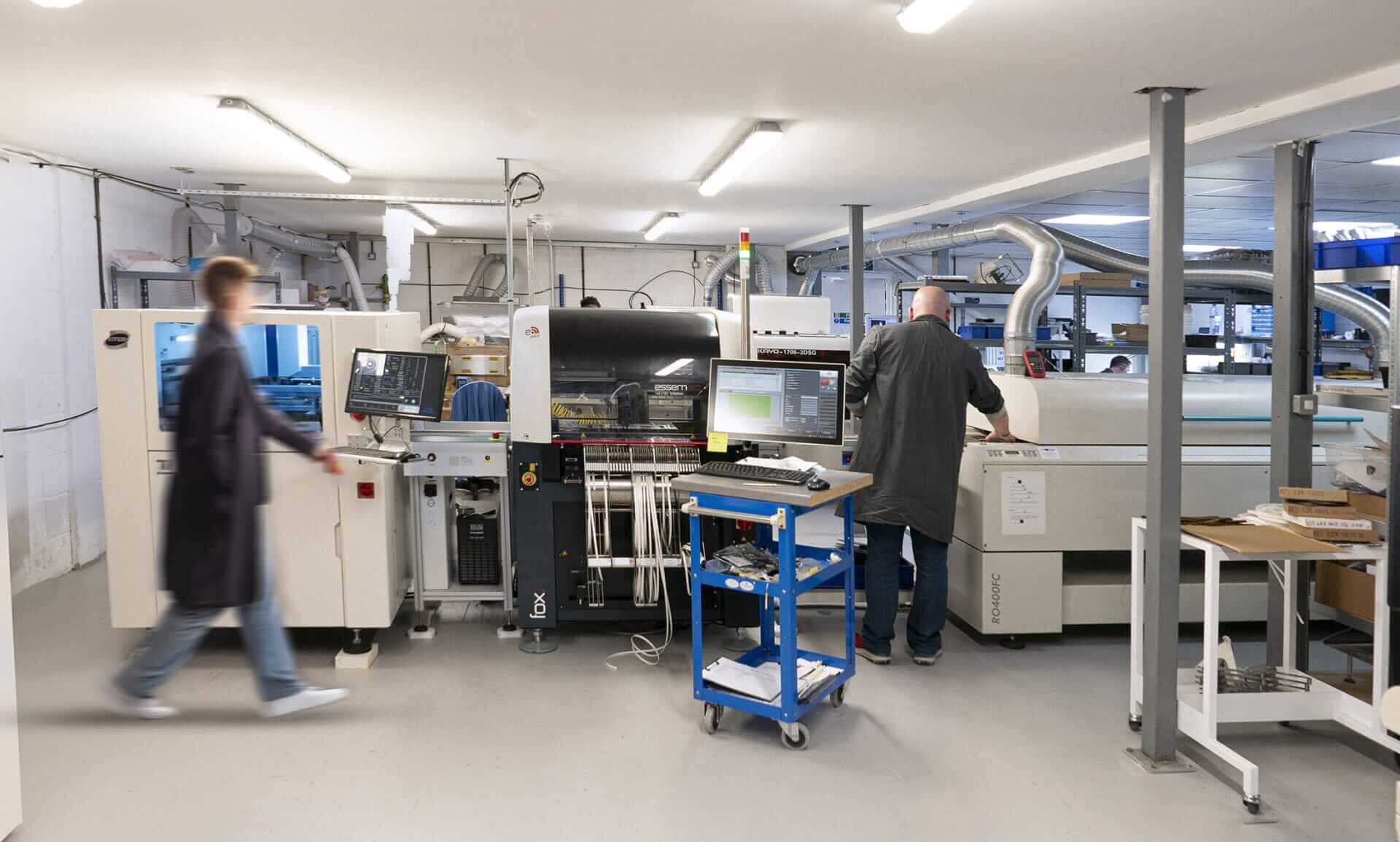 The S29 production floor in Ross-on-Wye